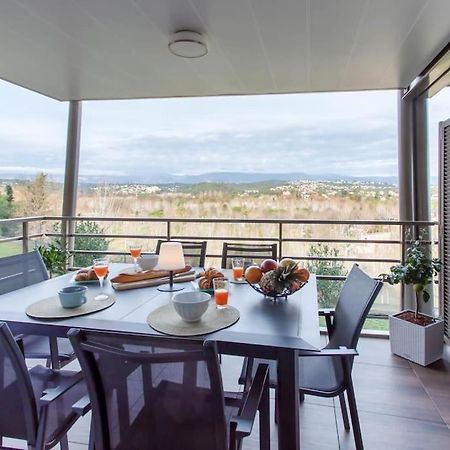 Апартаменты A7- 2 Bdr Sea & Mountain View - Ac, Parking, Pool & Terrace Антиб Экстерьер фото